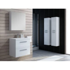 Atlantic Kolomkast Sienna+Alice+Clara Wit -Badkamer Winkel 123 968