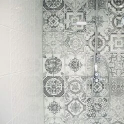 Wandtegel Iris Hoogglans Wit 25x40 Cm 1,4 M² 8 Wandtegel Iris Hoogglans Wit 25x40 Cm 1,4 M² -Badkamer Winkel 123 1005