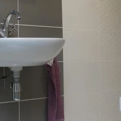 Wandtegel Iris Hoogglans Wit 25x40 Cm 1,4 M² 9 Wandtegel Iris Hoogglans Wit 25x40 Cm 1,4 M² -Badkamer Winkel 123 1006