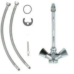 OK Keukenkraan 2-knops Chroom -Badkamer Winkel 123 106