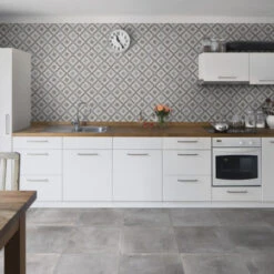 GAMMA Wandtegel Dust Fiore Decor 20x20 Cm 1,36m²/pak -Badkamer Winkel 123 1064