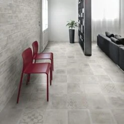 Wandtegel Decor Dust Grigio Muretto 20x60 Cm 7 Wandtegel Decor Dust Grigio Muretto 20x60 Cm -Badkamer Winkel 123 1091