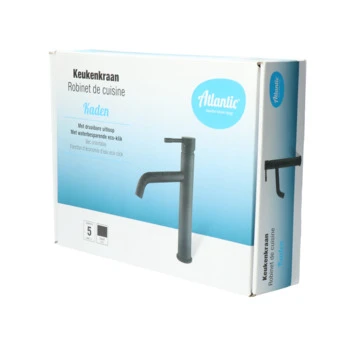 Atlantic Keukenkraan Kaden Met Hendel Zwart 14 Atlantic Keukenkraan Kaden Met Hendel Zwart - Afbeelding 12