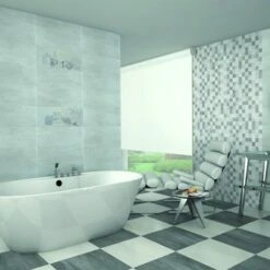 Wandtegel Unika Grijs 20x60 Cm 1,20 M² -Badkamer Winkel 123 1120