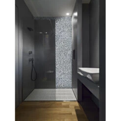 Nature Stone Pebble Antraciet 30x30 Cm 1 M² -Badkamer Winkel 123 1141