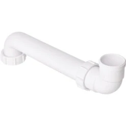 Sanivesk Ruimtebesparende Afvoerbuis + Bocht 32mm Voor Badmeubel