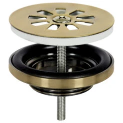 Differnz Afvoerplug Voor Fontein Mat Goud