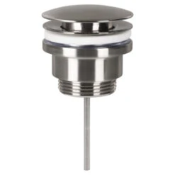 Differnz Wastafelafvoerploeg Click Pop-up RVS