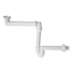 Sanivesk Ruimtebesparende Sifon 5/4-40mm -Badkamer Winkel 123 1421