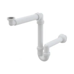 Sanivesk Ruimtebesparende Sifon 5/4-40mm -Badkamer Winkel 123 1422