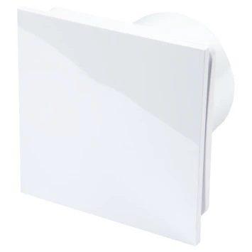 Sanivesk Inbouwventilator Design Vierkant Met Vochtsensor Wit Ø 125 Mm 3 Sanivesk Inbouwventilator Design Vierkant Met Vochtsensor Wit Ø 125 Mm