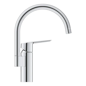 Grohe Keukenkraan Start Hoge Uitloop QuickFix Chroom 4 Grohe Keukenkraan Start Hoge Uitloop QuickFix Chroom - Afbeelding 2