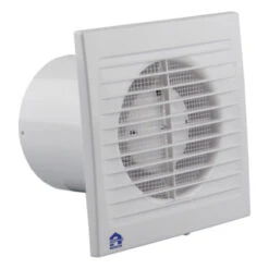 Renson Mechanische Ventilator Met Timer & Vochtigheidssensor 9401HE Ø100 Mm Wit