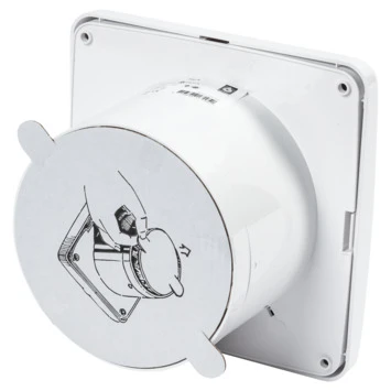 Sanivesk Stille Inbouwventilator Standaard Met Timer Wit Ø 125 Mm 4 Sanivesk Stille Inbouwventilator Standaard Met Timer Wit Ø 125 Mm - Afbeelding 2