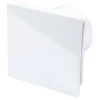 Sanivesk Inbouwventilator Design Vierkant Met Vochtsensor Wit Ø 100 Mm -Badkamer Winkel 123 1476