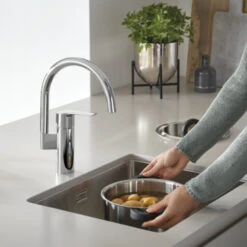 Grohe Keukenkraan Start Hoge Uitloop QuickFix Chroom 14 Grohe Keukenkraan Start Hoge Uitloop QuickFix Chroom -Badkamer Winkel 123 148