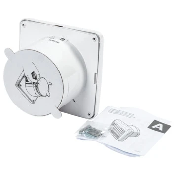 Sanivesk Stille Inbouwventilator Standaard Wit Ø 125 Mm 5 Sanivesk Stille Inbouwventilator Standaard Wit Ø 125 Mm - Afbeelding 3