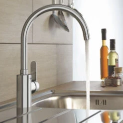 GROHE Keukenkraan Get Met Hendel En Hoge Uitloop Chroom 9 GROHE Keukenkraan Get Met Hendel En Hoge Uitloop Chroom -Badkamer Winkel 123 192