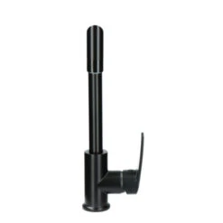 Absolut Keukenkraan Fasso Met Hendel Zwart -Badkamer Winkel 123 234