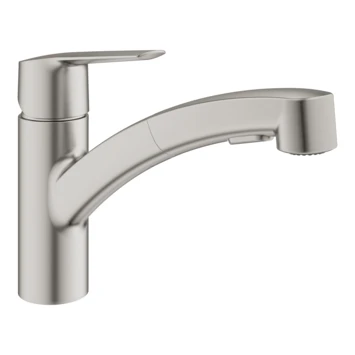 Grohe Keukenkraan Start Dual Spray QuickFix Supersteel (RVS Look) 3 Grohe Keukenkraan Start Dual Spray QuickFix Supersteel (RVS Look)
