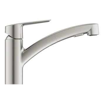 Grohe Keukenkraan Start Dual Spray QuickFix Supersteel (RVS Look) 4 Grohe Keukenkraan Start Dual Spray QuickFix Supersteel (RVS Look) - Afbeelding 2