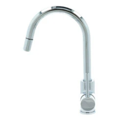 Atlantic Keukenkraan Jeremy Met Hendel En Uittrekbare Sproeikop Chroom -Badkamer Winkel 123 296