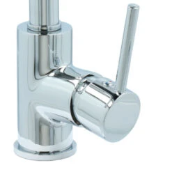 Atlantic Keukenkraan Jeremy Met Hendel En Uittrekbare Sproeikop Chroom -Badkamer Winkel 123 303