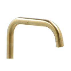 Handson Keukenkraan Olivier Met Hendel Messing 24 Handson Keukenkraan Olivier Met Hendel Messing -Badkamer Winkel 123 331