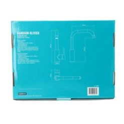 Handson Keukenkraan Olivier Met Hendel Messing 27 Handson Keukenkraan Olivier Met Hendel Messing -Badkamer Winkel 123 334