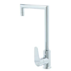 Absolut Keukenkraan Fasso Met Hendel Chroom -Badkamer Winkel 123 348