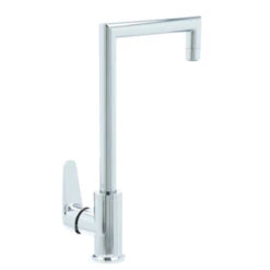 Absolut Keukenkraan Fasso Met Hendel Chroom -Badkamer Winkel 123 350