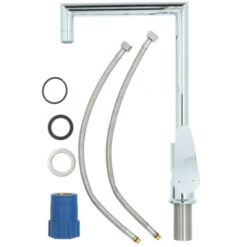 Absolut Keukenkraan Fasso Met Hendel Chroom -Badkamer Winkel 123 355