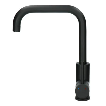 Handson Keukenkraan Olivier Met Hendel Mat Zwart 4 Handson Keukenkraan Olivier Met Hendel Mat Zwart - Afbeelding 2