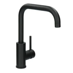 Handson Keukenkraan Olivier Met Hendel Mat Zwart 22 Handson Keukenkraan Olivier Met Hendel Mat Zwart -Badkamer Winkel 123 389