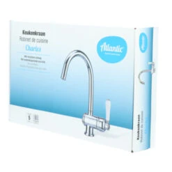 Atlantic Keukenkraan Charles Met Hendel Chroom -Badkamer Winkel 123 39