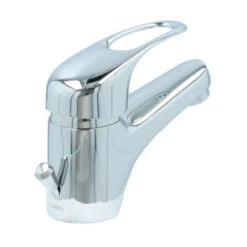 Handson Wastafelkraan Ralph Met Waste Chroom -Badkamer Winkel 123 426