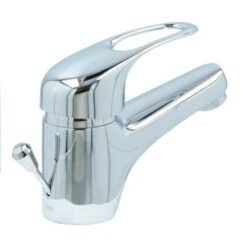 Handson Wastafelkraan Ralph Met Waste Chroom -Badkamer Winkel 123 432