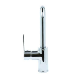 Atlantic Wastafelkraan Micah Met Hendel Chroom -Badkamer Winkel 123 442