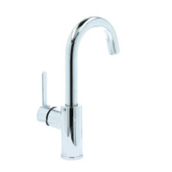 Atlantic Wastafelkraan Micah Met Hendel Chroom -Badkamer Winkel 123 443