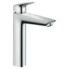 Hansgrohe Wastafelkraan MyCube XL Met Hendel Chroom 1 Hansgrohe Wastafelkraan MyCube XL Met Hendel Chroom -Badkamer Winkel 123 461