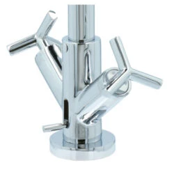 Absolut Wastafelkraan Post 2-knops Chroom -Badkamer Winkel 123 499