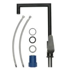 Absolut Keukenkraan Fasso Met Hendel Grafiet -Badkamer Winkel 123 53