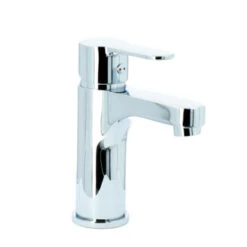 Atlantic Wastafelkraan Parker Met Hendel Chroom -Badkamer Winkel 123 552