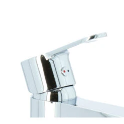 Atlantic Wastafelkraan Parker Met Hendel Chroom -Badkamer Winkel 123 555