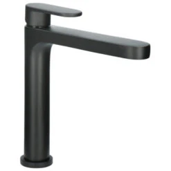 Absolut Wastafelkraan Iode Medium Met Hendel En Waste Zwart 19 Absolut Wastafelkraan Iode Medium Met Hendel En Waste Zwart -Badkamer Winkel 123 593