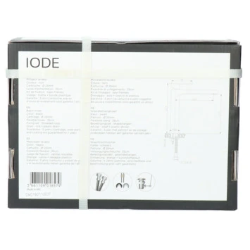 Absolut Wastafelkraan Iode Medium Met Hendel En Waste Zwart 13 Absolut Wastafelkraan Iode Medium Met Hendel En Waste Zwart - Afbeelding 11