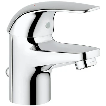 GROHE Wastafelkraan Swift S-size Met Hendel En Waste Chroom 3 GROHE Wastafelkraan Swift S-size Met Hendel En Waste Chroom