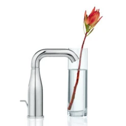 GROHE Wastafelkraan Essence M-size Met Hendel En Waste Chroom 13 GROHE Wastafelkraan Essence M-size Met Hendel En Waste Chroom -Badkamer Winkel 123 611