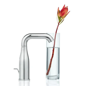 GROHE Wastafelkraan Essence M-size Met Hendel En Waste Chroom 8 GROHE Wastafelkraan Essence M-size Met Hendel En Waste Chroom - Afbeelding 6