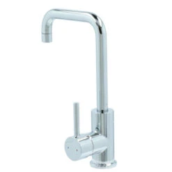 Absolut Wastafelkraan Haiti Met Hendel En Pop-up Afvoerplug Chroom -Badkamer Winkel 123 624